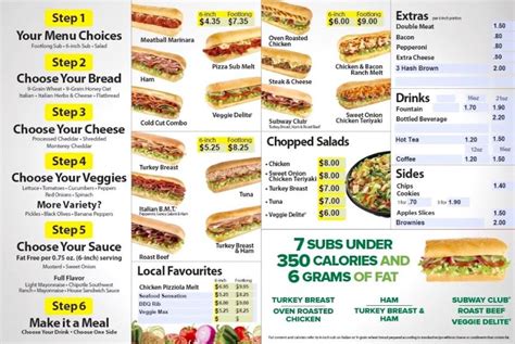 subway chubbuck|subway menu chubbuck.